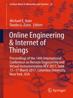 cover image of Online Engineering & Internet of Things